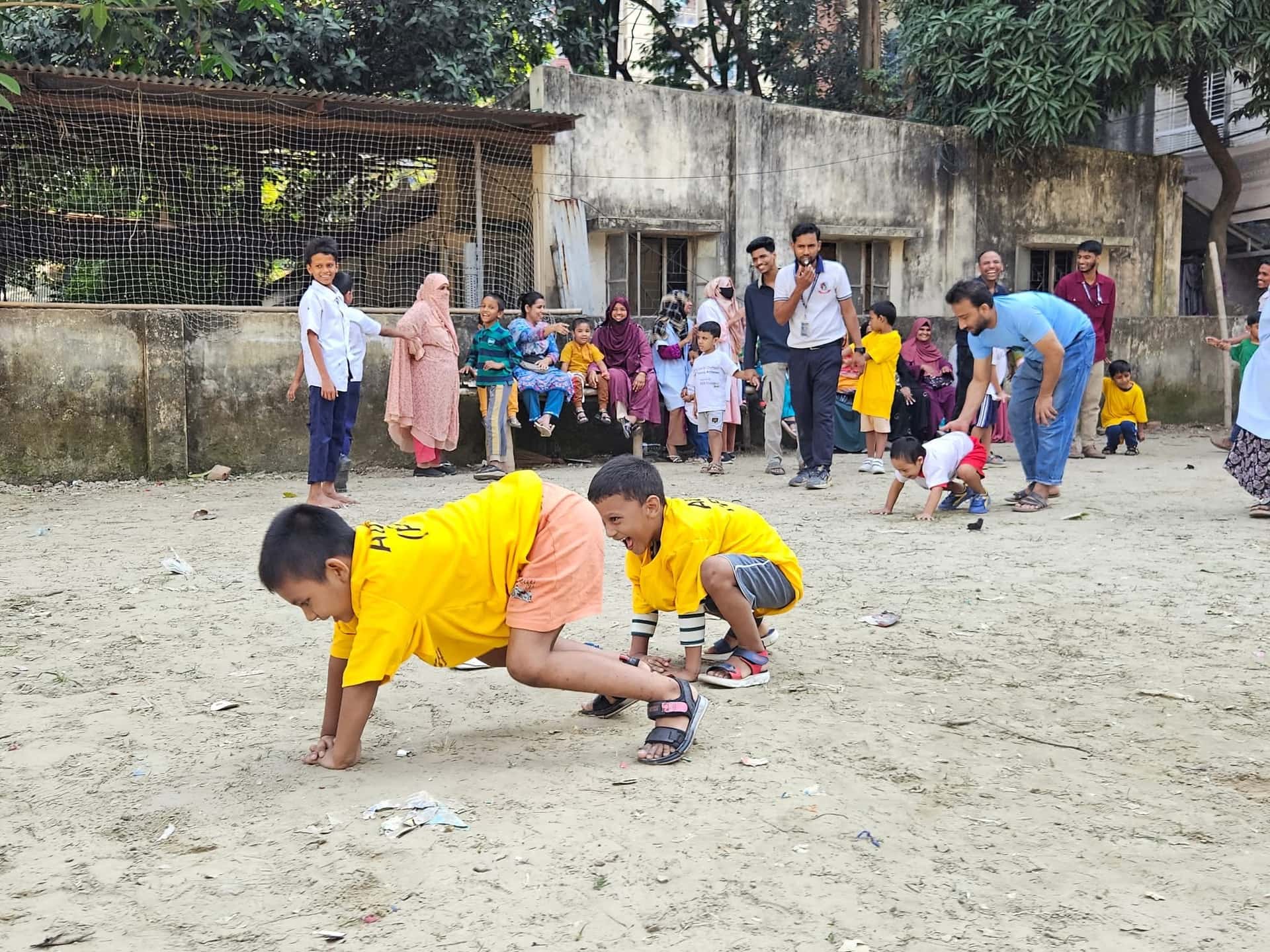 Outdoor playground activities