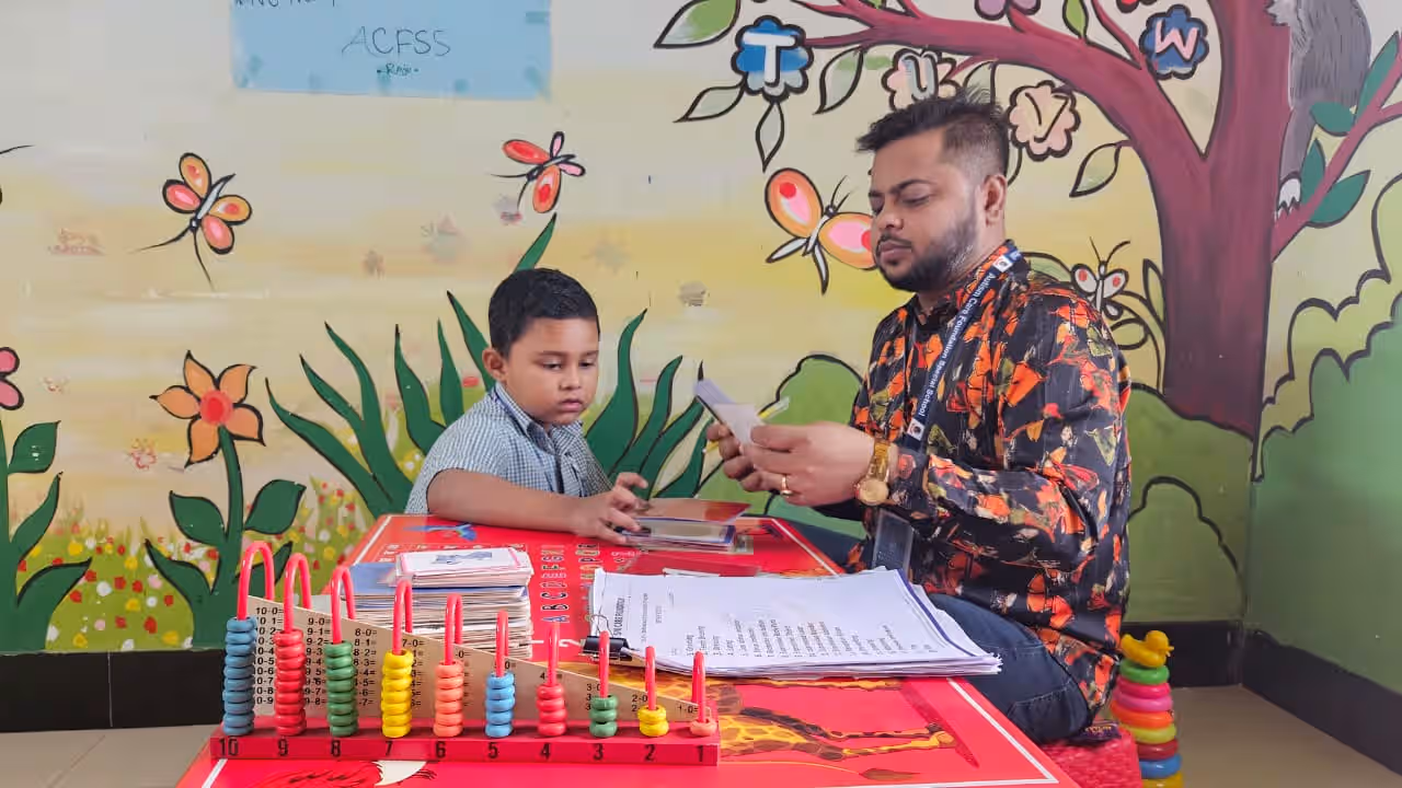 Autism Care Foundation campus activity